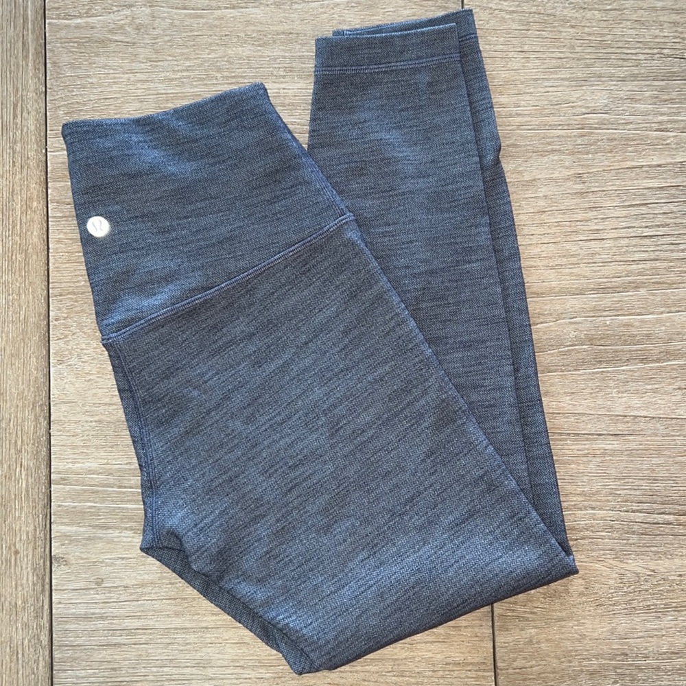 LULU lemon gray align leggings